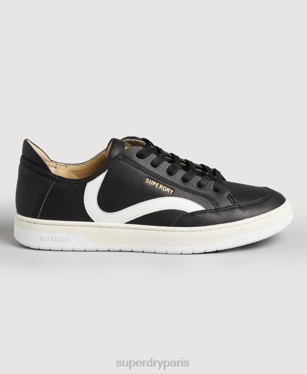 Superdry Hommes baskets basses vegan baskets D64Z1908 chaussures noir