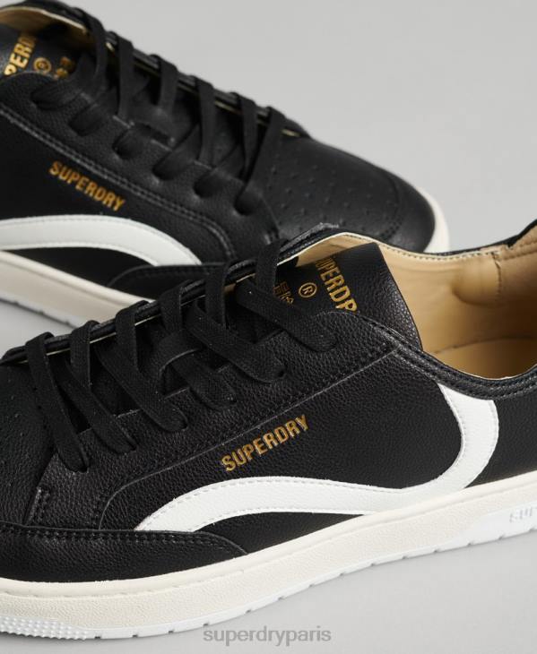 Superdry Hommes baskets basses vegan baskets D64Z1908 chaussures noir