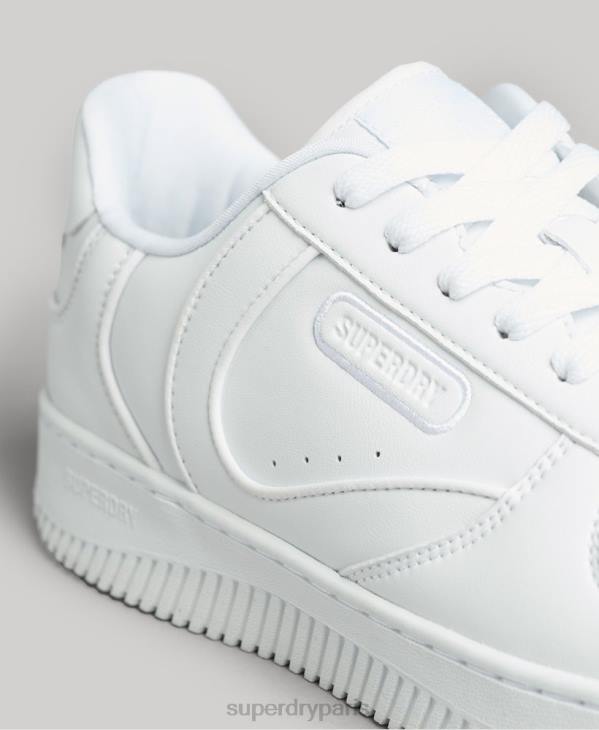 Superdry Hommes grosses baskets végétaliennes D64Z1937 chaussures blanc