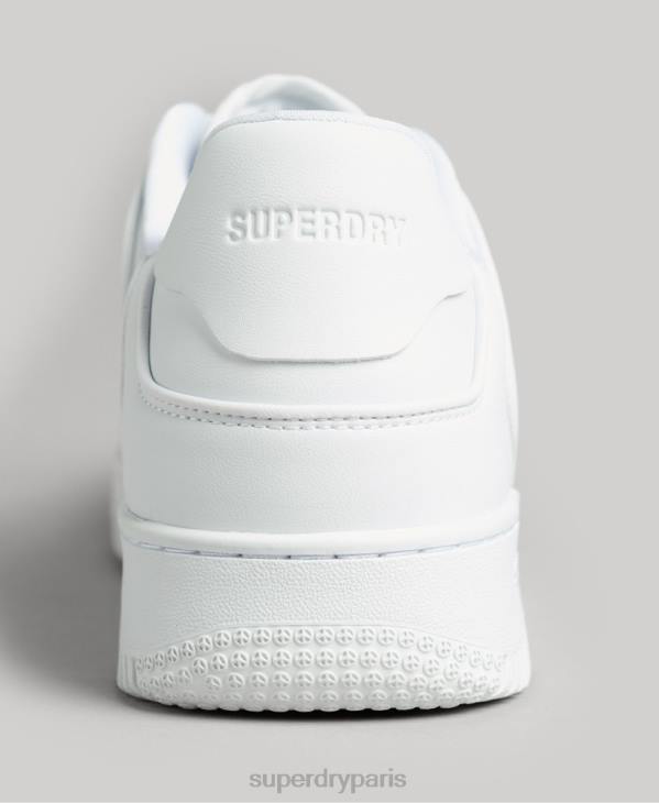 Superdry Hommes grosses baskets végétaliennes D64Z1937 chaussures blanc