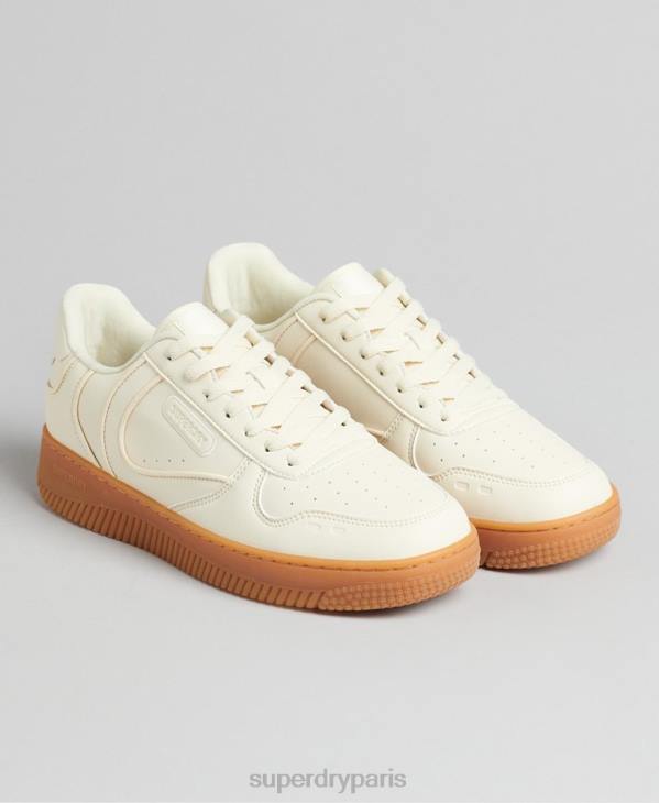 Superdry Hommes grosses baskets végétaliennes D64Z1946 chaussures blanc