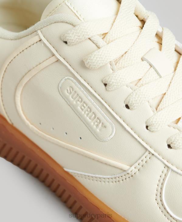 Superdry Hommes grosses baskets végétaliennes D64Z1946 chaussures blanc
