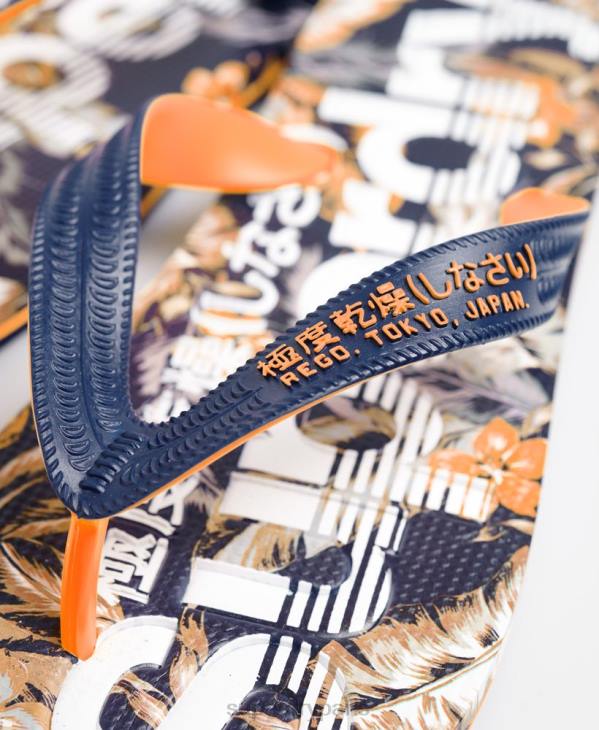 Superdry Hommes tongs imprimées D64Z1951 chaussures multi