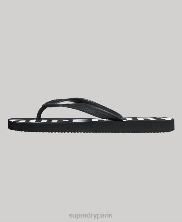 Superdry Hommes tongs sport code core D64Z1915 chaussures noir