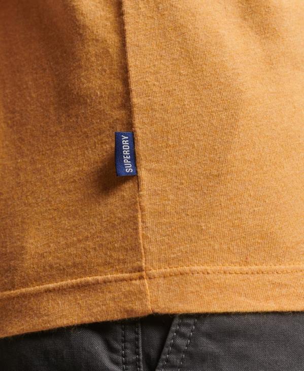 Superdry Hommes débardeur logo vintage en coton bio D64Z1517 vêtements jaune