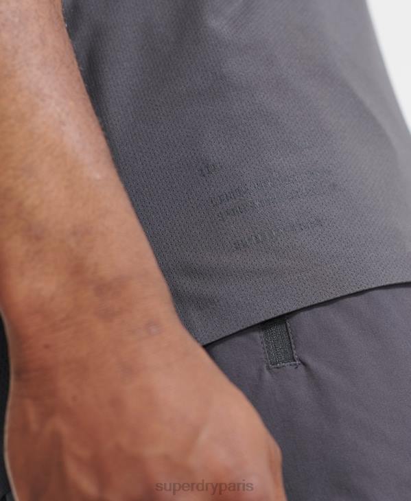 Superdry Hommes débardeur train D64Z1434 vêtements gris foncé