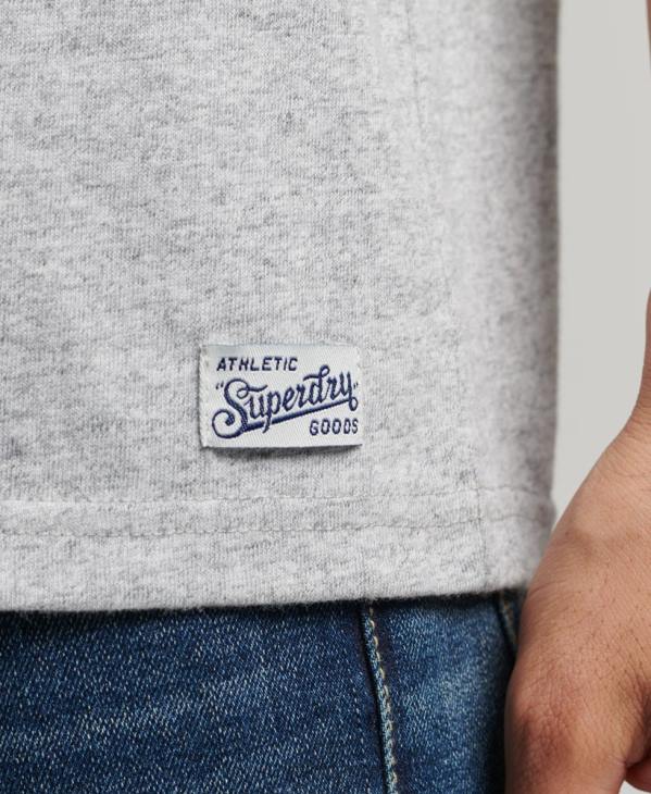 Superdry Hommes débardeur universitaire vintage D64Z1559 vêtements gris