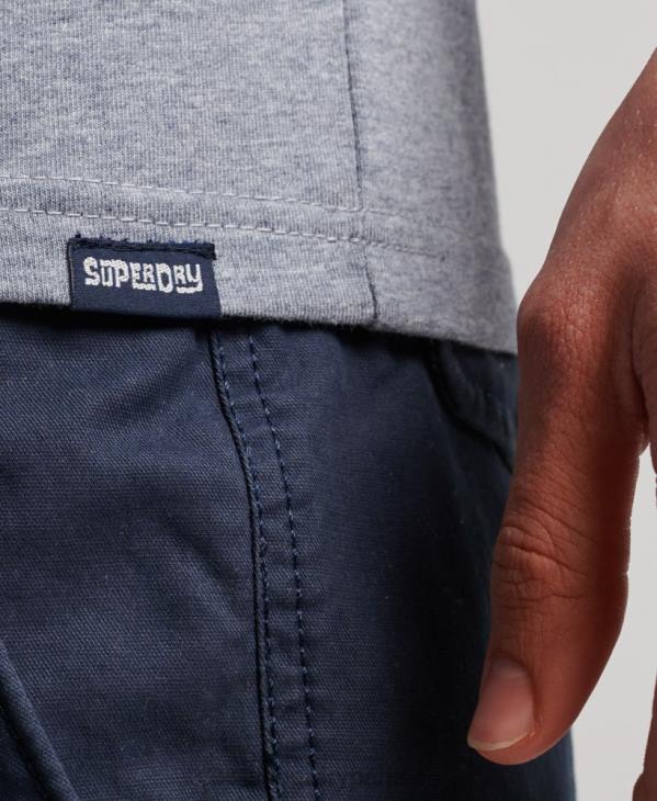 Superdry Hommes gilet néon vintage D64Z1479 vêtements marine