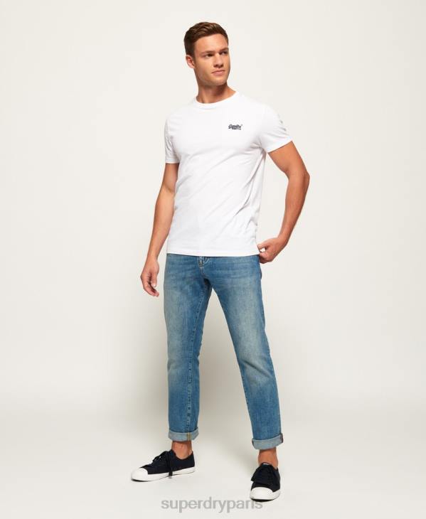 Superdry Hommes jean droit daman D64Z1234 vêtements jeans