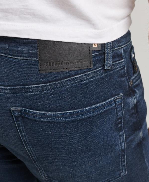 Superdry Hommes jean skinny vintage D64Z1206 vêtements bleu foncé