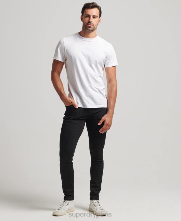 Superdry Hommes jean skinny vintage D64Z1210 vêtements noir