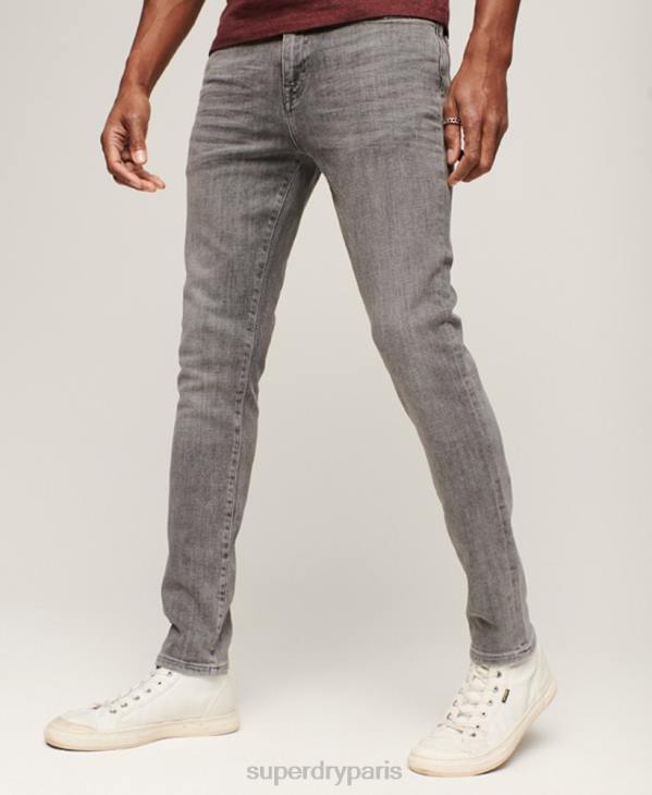 Superdry Hommes jean skinny vintage D64Z1213 vêtements gris