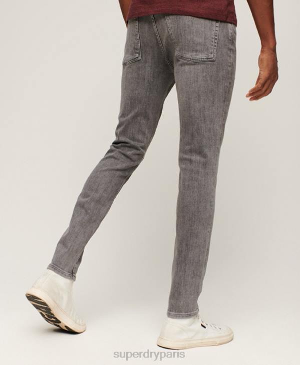 Superdry Hommes jean skinny vintage D64Z1213 vêtements gris