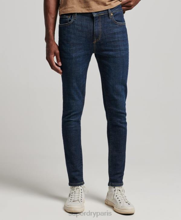 Superdry Hommes jean skinny vintage D64Z1216 vêtements bleu