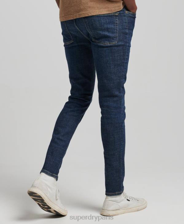 Superdry Hommes jean skinny vintage D64Z1216 vêtements bleu
