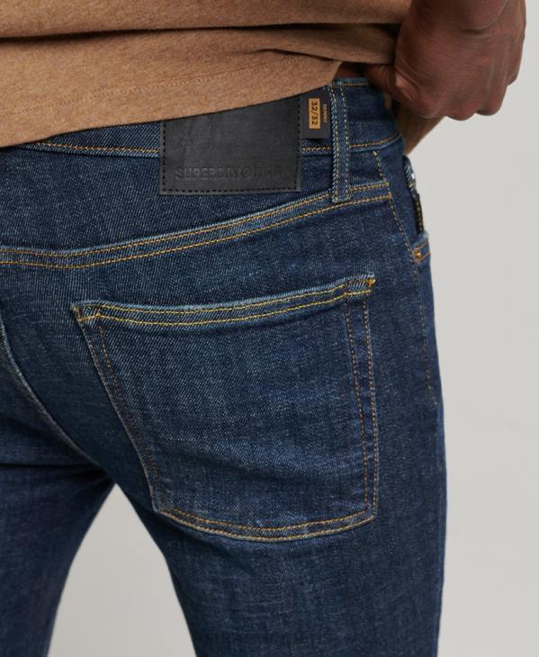 Superdry Hommes jean skinny vintage D64Z1216 vêtements bleu