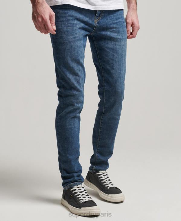Superdry Hommes jean skinny vintage D64Z1218 vêtements bleu