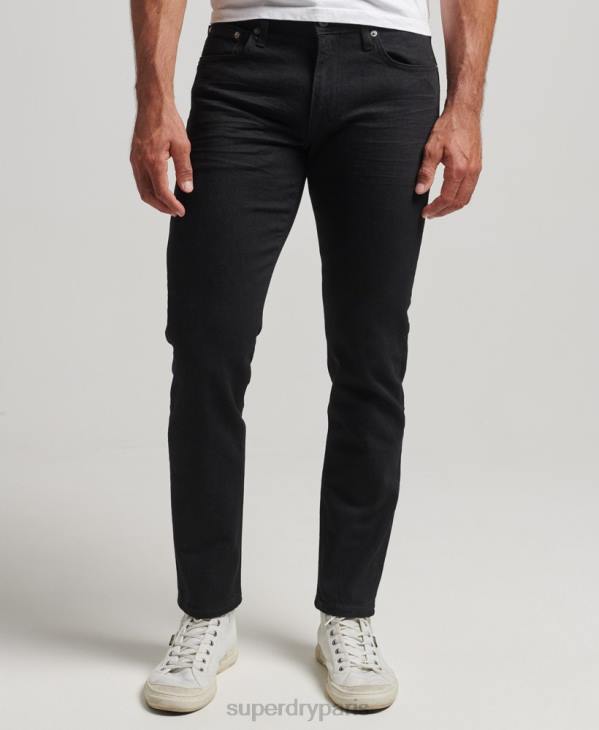 Superdry Hommes jean slim en coton bio D64Z1212 vêtements noir