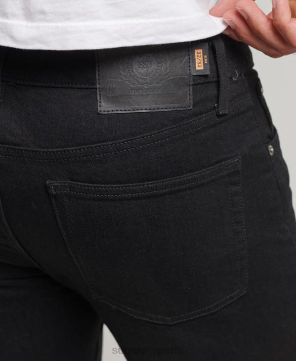 Superdry Hommes jean slim en coton bio D64Z1212 vêtements noir