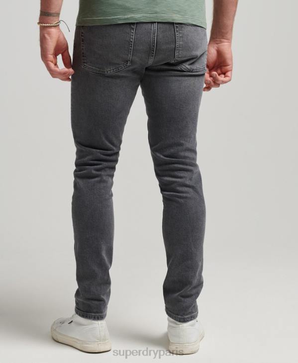 Superdry Hommes jean slim en coton bio D64Z1230 vêtements gris