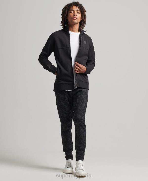 Superdry Hommes haut de survêtement technique D64Z5087 vêtements noir