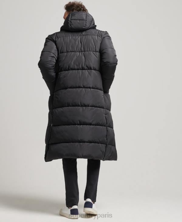 Superdry Hommes manteau de couette super studios D64Z1012 vêtements noir