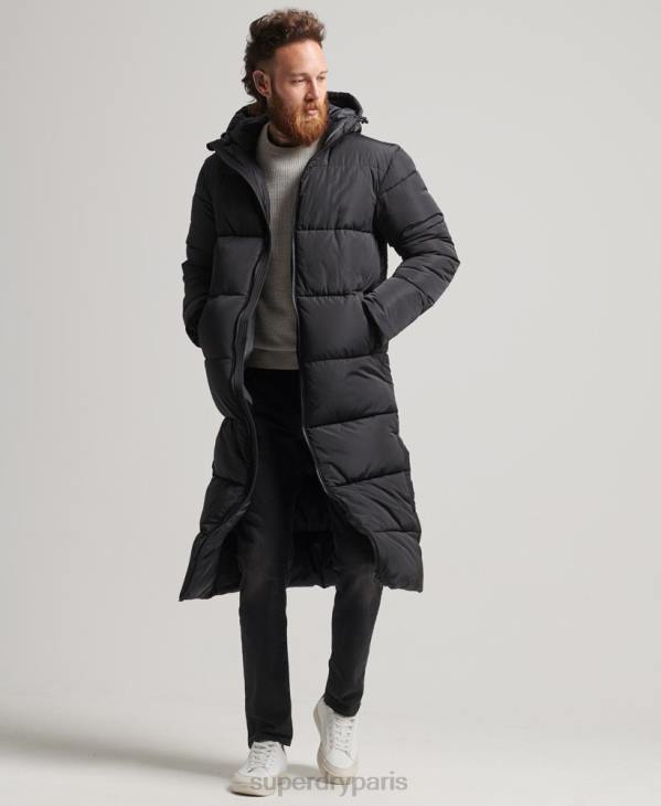 Superdry Hommes manteau de couette super studios D64Z1012 vêtements noir