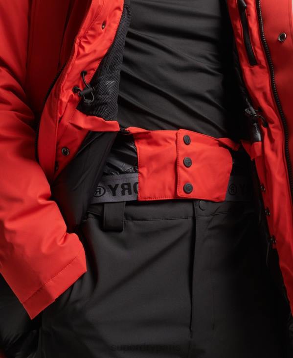 Superdry Hommes parka de neige en duvet everest D64Z4515 vêtements rouge