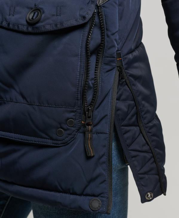 Superdry Hommes parka en chinook D64Z4514 vêtements marine