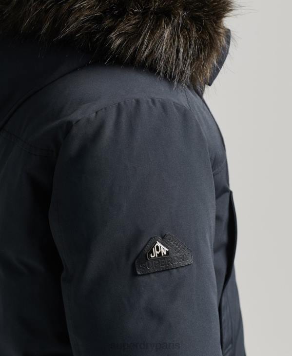 Superdry Hommes parka en duvet rookie D64Z4549 vêtements marine
