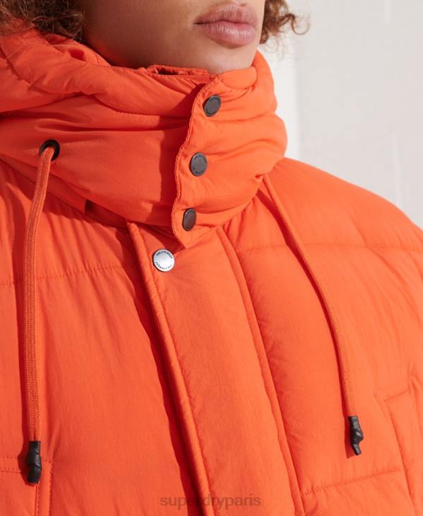 Superdry Hommes parka matelassée Expedition D64Z4511 vêtements orange
