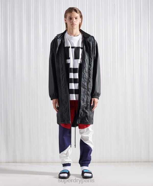 Superdry Hommes parka sdx freya édition limitée D64Z5552 vêtements noir