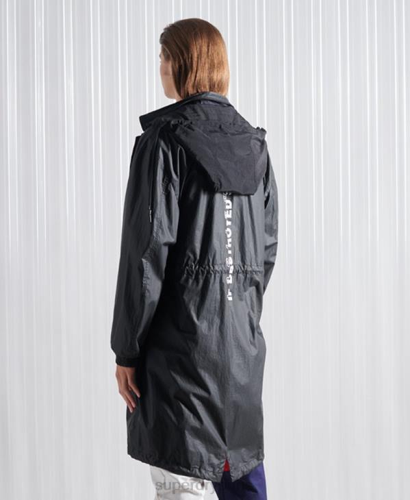 Superdry Hommes parka sdx freya édition limitée D64Z5552 vêtements noir