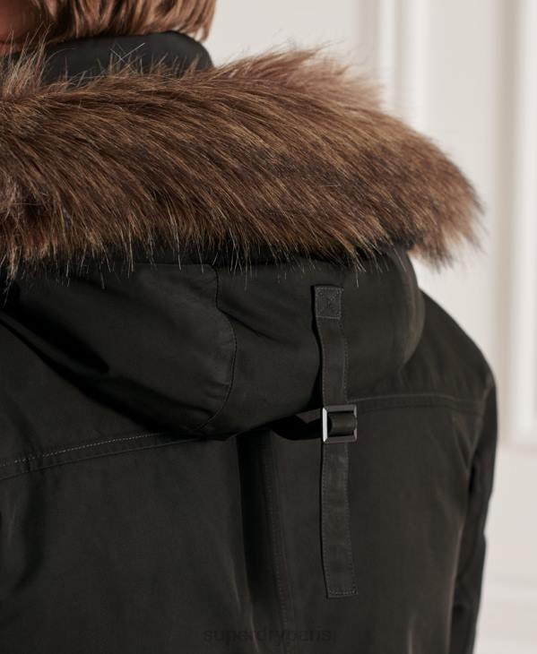 Superdry Hommes parka studios everest D64Z4742 vêtements noir