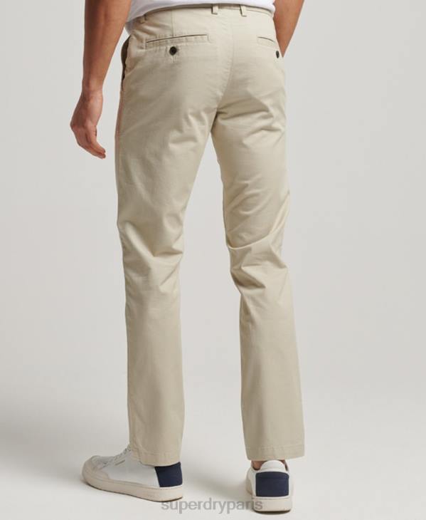 Superdry Hommes chino stretch fuselé slim D64Z69 vêtements beige
