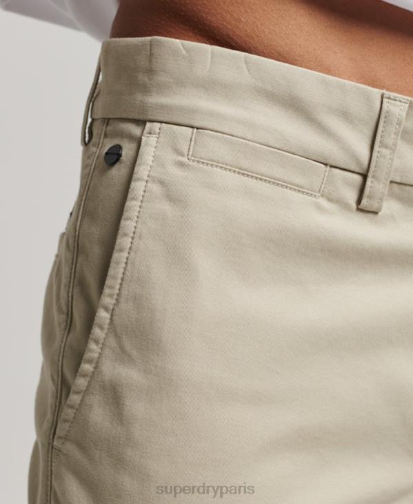 Superdry Hommes chino stretch fuselé slim D64Z69 vêtements beige