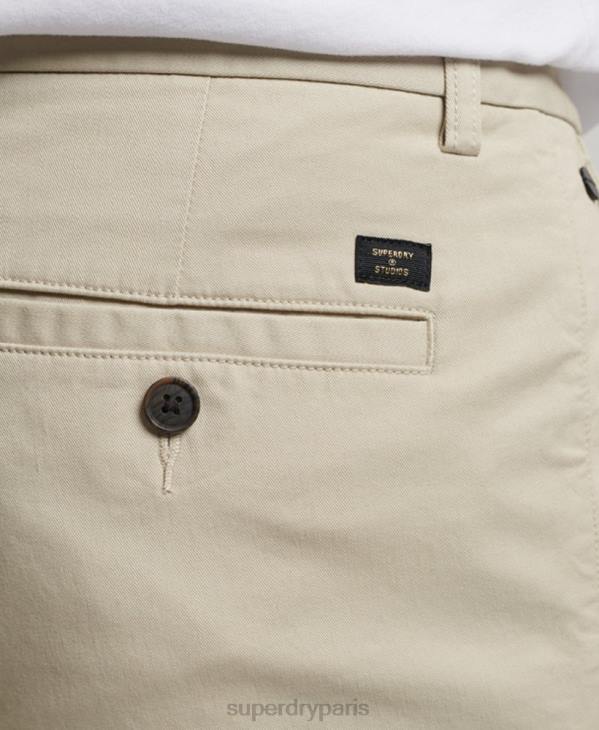 Superdry Hommes chino stretch fuselé slim D64Z69 vêtements beige