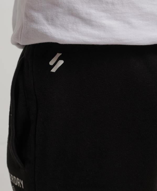 Superdry Hommes code core pantalon de jogging sport D64Z6377 vêtements noir