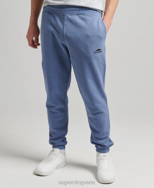 Superdry Hommes jogging de terrain vintage des années 90 D64Z6374 vêtements marine