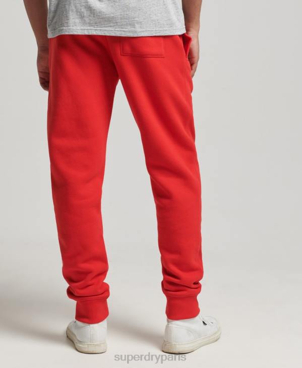 Superdry Hommes jogging universitaire vintage D64Z6469 vêtements rouge