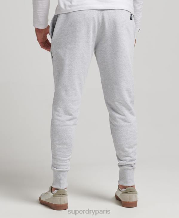 Superdry Hommes micro jogger recyclé D64Z6397 vêtements gris clair
