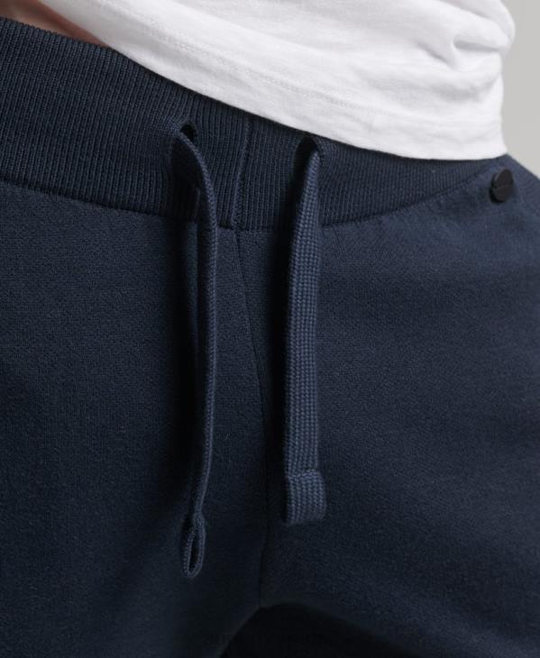 Superdry Hommes pantalon de jogging essentiel studios en coton biologique D64Z6395 vêtements marine