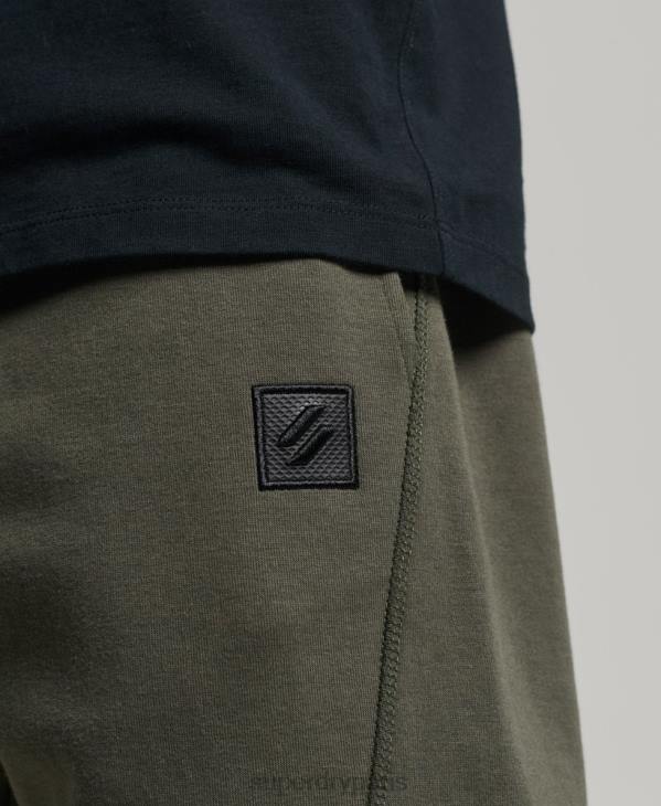Superdry Hommes pantalon de jogging fuselé technique D64Z6389 vêtements kaki