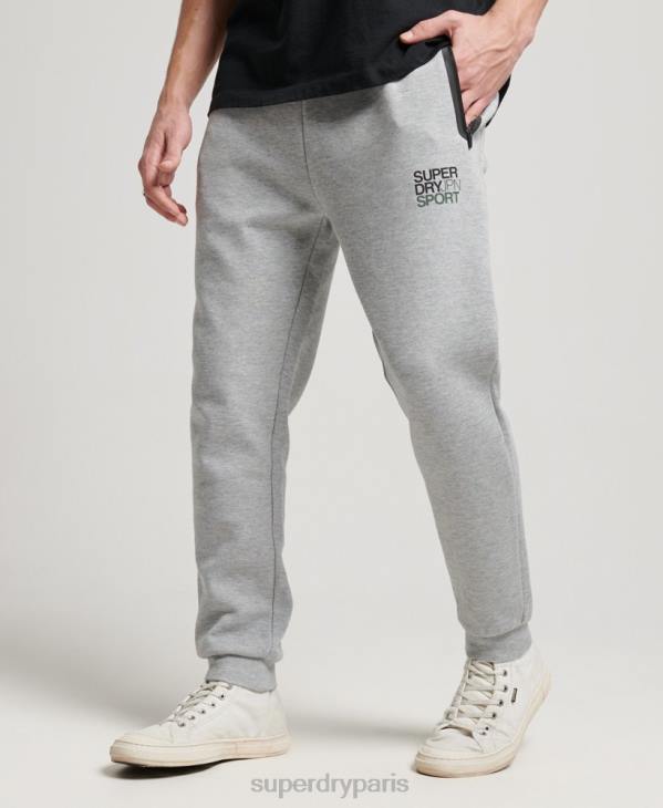 Superdry Hommes pantalon de jogging gymtech D64Z1410 vêtements gris