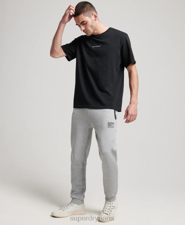 Superdry Hommes pantalon de jogging gymtech D64Z1410 vêtements gris