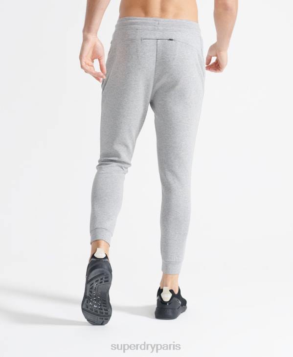 Superdry Hommes pantalon de jogging gymtech D64Z5405 vêtements gris