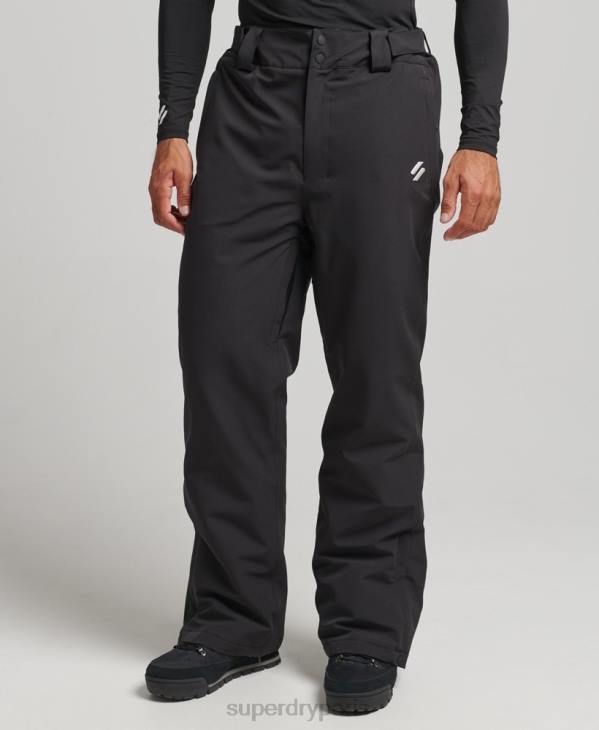 Superdry Hommes pantalon de neige de base D64Z1385 vêtements noir