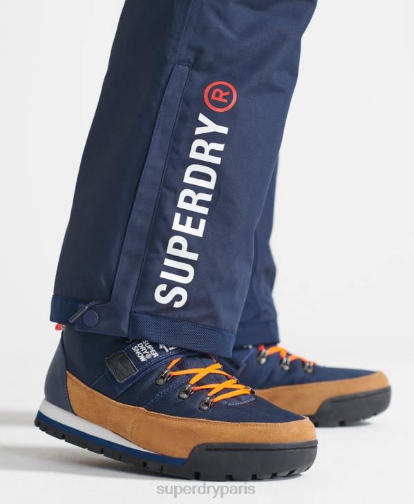 Superdry Hommes pantalon de sauvetage ultime D64Z6399 vêtements marine