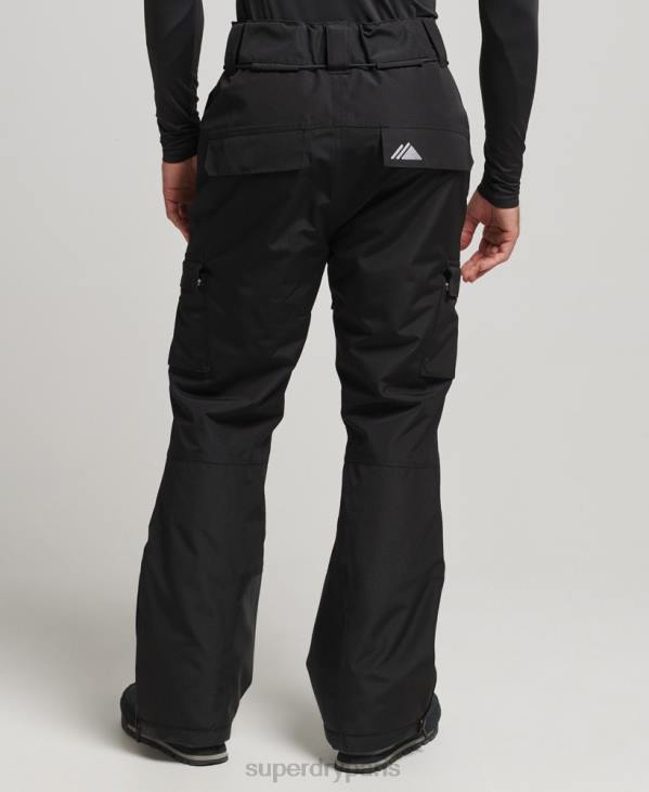 Superdry Hommes pantalon de sauvetage ultime de ski D64Z1372 vêtements noir