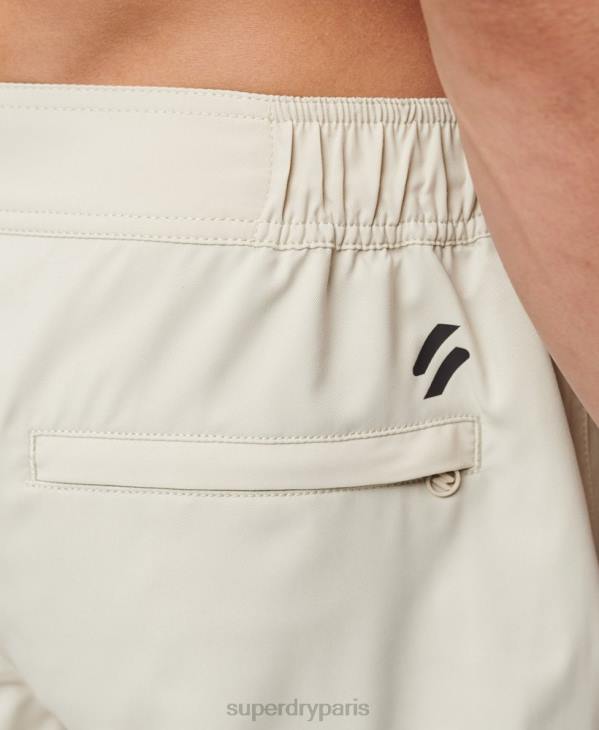 Superdry Hommes boardshort sportswear recyclé D64Z41 vêtements beige